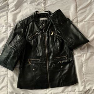 new york & company leather jacket